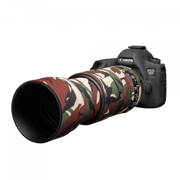 Easycover Lens Oak Objektivschutz für Sigma 100-400 mm F5, 6,3 DG OS HSM Contemporary - Grün Camoufl