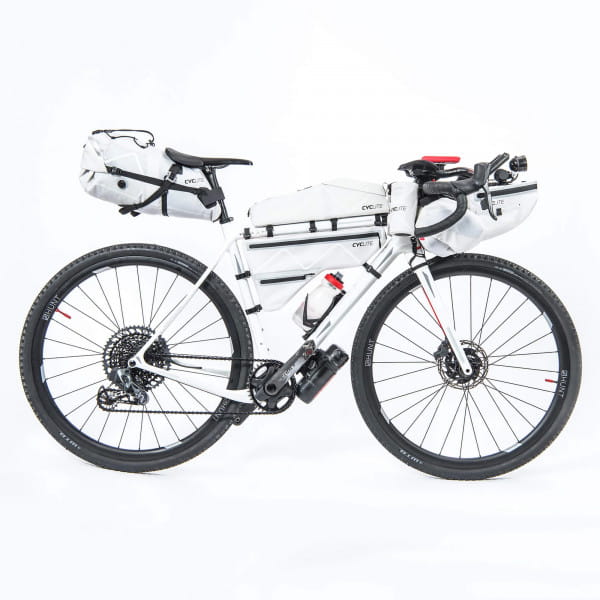 [REFURBISHED] CYCLITE Frame Bag Large / 01 Rahmentasche 3,6 Liter hellgrau