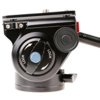 Sirui VH-10 Fluid-Videoneiger für mittlere/große DSLR-Kameras und Videokameras - inkl. Wechselplatte