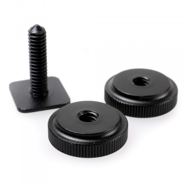 JJC Adapter für Zubehör mit 1/4 Zoll Innengewinde an Standard Blitzschuh / Zubehörschuh