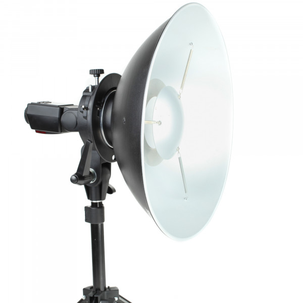 [REFURBISHED] Quenox Speedring-Adapter für Aufsteckblitze an Elinchrom-Lichtformern