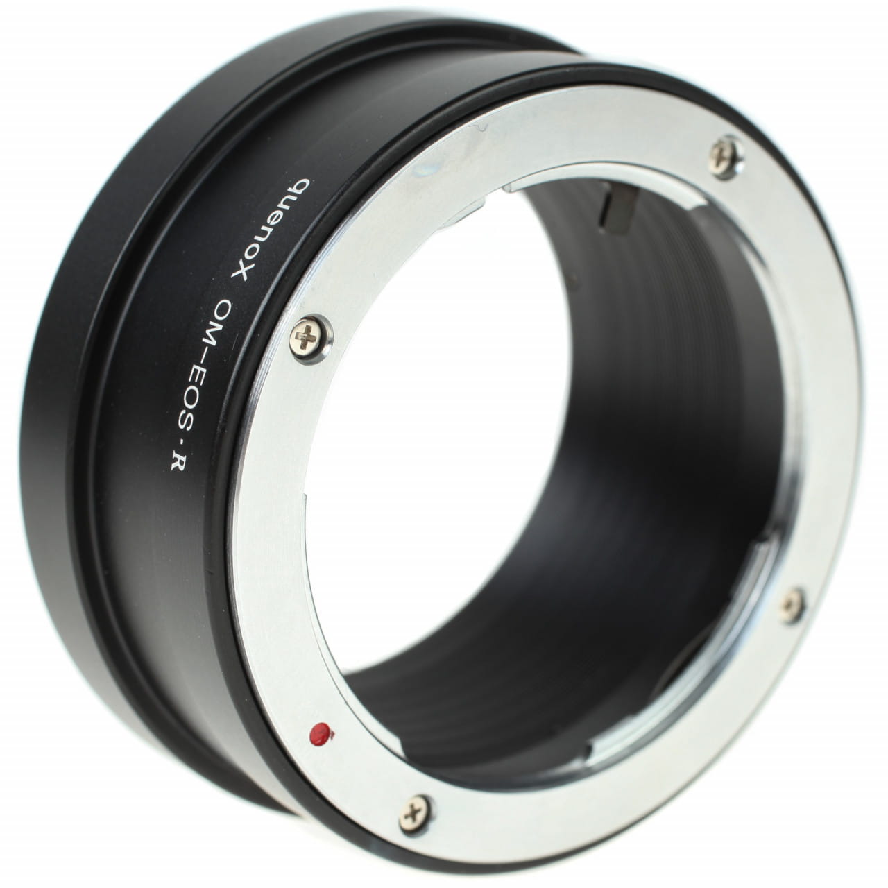 Quenox Adapter für Olympus-OM-Objektiv an Canon-EOS-R-Kamera OM-EOS R