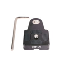 Sirui TY-LP40 Kleine Wechselplatte für Systemkamera - mit Gewinde für Gurtadapter (z.B. Blackrapid F