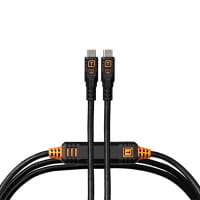 Tether Tools TetherPro Optima 10G Datenkabel USB-C an USB-C - 4,6 m (Schwarz)