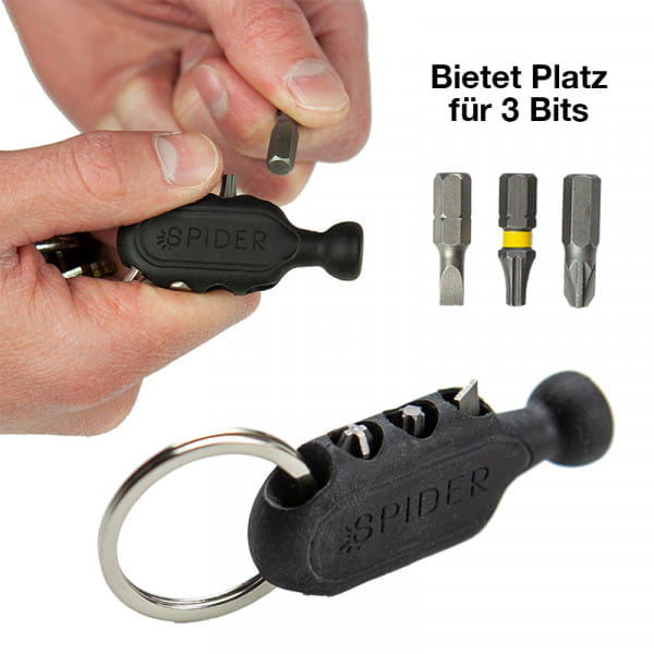 Spider Tool Holster Key Fob 1 Pack - Schlüssel- & Bit-Halter
