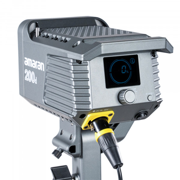 Amaran 200d Tageslicht-LED-Lampe 5600 K, 65.000 Lux mit Bowens Mount