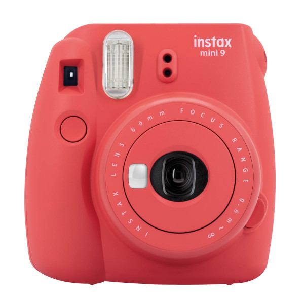 [REFURBISHED] Fuji Instax Mini 9 Poppy Red Sofortbildkamera