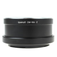 Quenox Adapter für Olympus-OM-Objektiv an Nikon-Z-Kamera