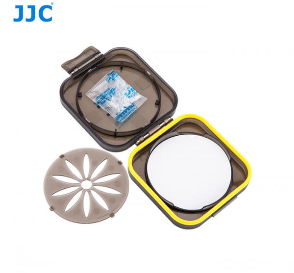 JJC FLC-S wasserabweisendes Filteretui für Filter mit 37 bis 55 mm Durchmesser
