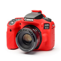 Easycover Camera Case Schutzhülle für Canon 90D - Rot