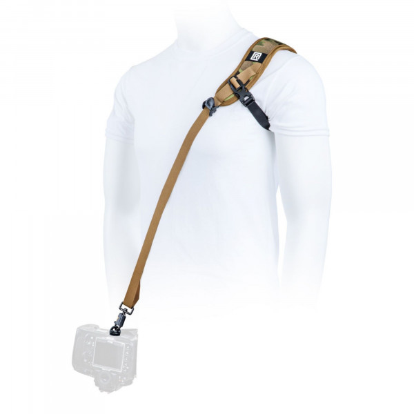 Blackrapid Sport X Einzel-Kameragurt mit eXtra Comfort-Schulterpolster Multi-Terrain Camo