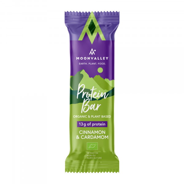 Moonvalley Organic Protein Bar - Bio-Proteinriegel Cinnamon & Cardamom (18 x 60 g)