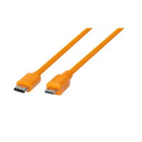 Tether Tools Air Direct USB-C an USB 2.0 Micro-B 5-pin Ersatzkabel - Orange, 2 Stück