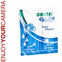 GREEN CLEANLens Cleaner 10 Stück feuchte und trockene Reinigungstücher