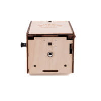 Jollylook Pinhole Mini Lochkamera Bausatz für Instax Mini Holz Natur