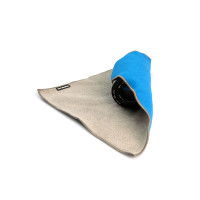 Easy Wrapper selbsthaftendes Einschlagtuch blau Gr. M 35 x 35 cm