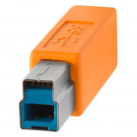 Tether Tools TetherPro USB-Datenkabel für USB-C an USB 3.0 Typ B - 4,6 Meter Länge, gerader Stecker