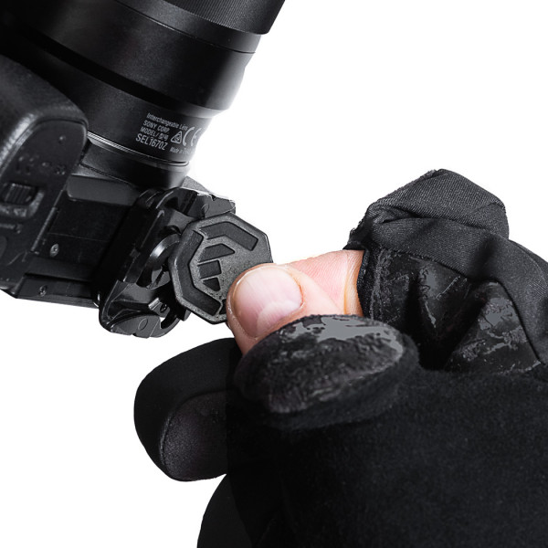 VALLERRET Markhof Pro V3 Fotohandschuhe Schwarz