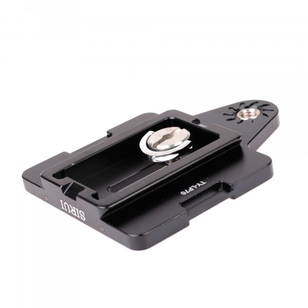 Sirui TY-LP70 Große Wechselplatte für DSLR Kamera - mit Gewinde für Gurtadapter (z.B. Blackrapid Fas