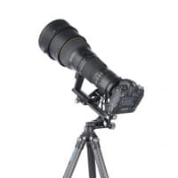 Leofoto Objektivstütze mit Kameraplatte und Arca-Profil 250 mm