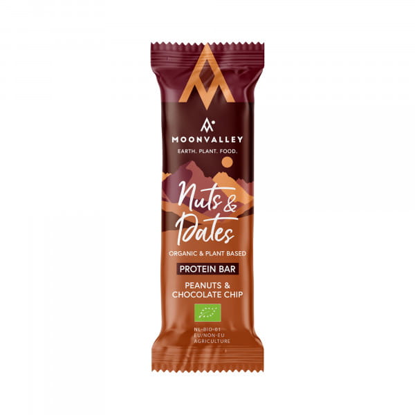 Moonvalley Nuts & Dates Peanuts & Chocolate Chip (16 x 47 g)