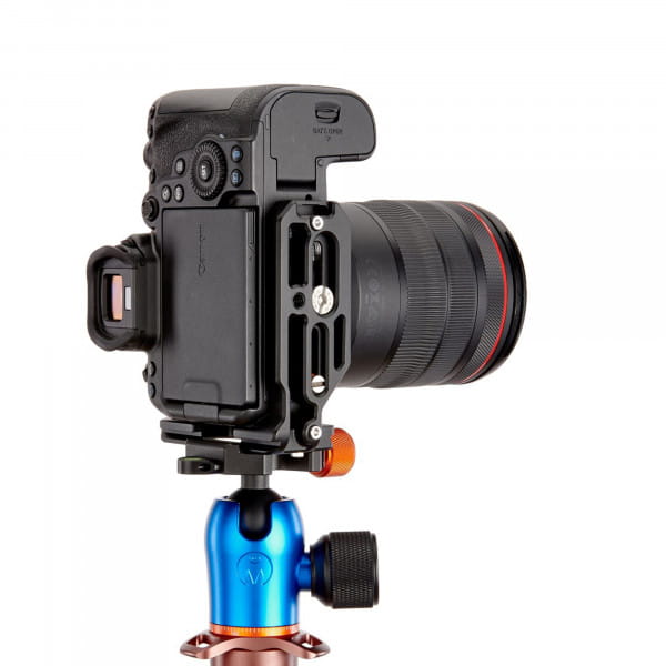 3 Legged Thing ROXIE, L-Winkel für Canon EOS R5 und R6, kompatibel mit Arca - Darkness (Schwarz)