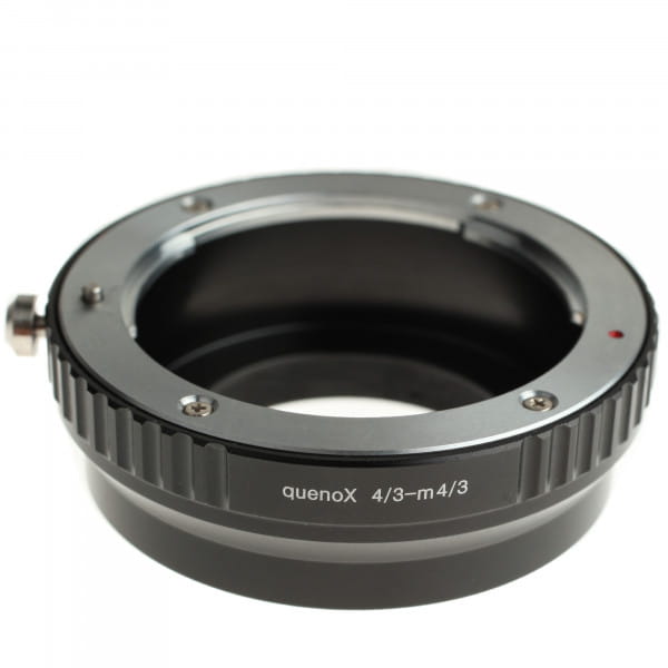 Quenox Adapter für Four-Thirds-Objektiv an Micro-Four-Thirds-Kamera - z.B. für Olympus/Panasonic MFT