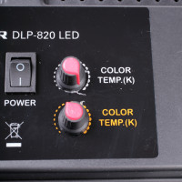 Quenox LED-Flächenleuchte DLP 820 Bi-Color Set inkl. Lampenstativ 6300 Lux