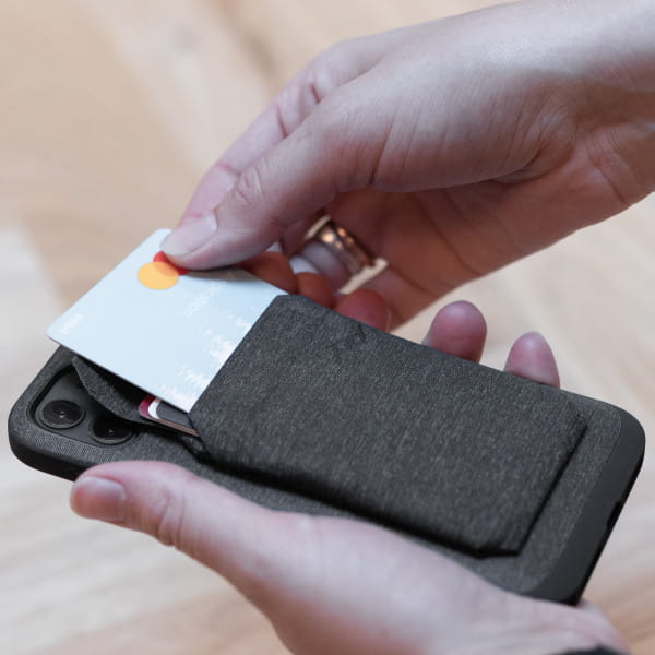 Peak Design Mobile Wallet Slim Karten-Portemonnaie - Charcoal (Dunkelgrau)