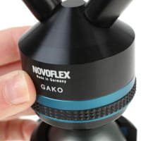 Novoflex Gabelkopf Auflagehalterung mit 1/4-Zoll- und 3/8-Zoll-Gewinde für Objektive und Spektive -