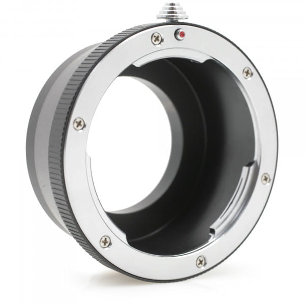 Quenox Adapter für Leica-R-Objektiv an Micro-Four-Thirds-Kamera
