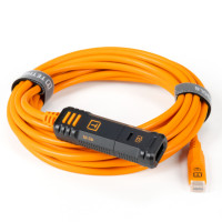 Tether Tools TetherPro Optima 10G TetherBoost Verlängerungskabel mit Verriegelung USB-C - 4,8 m (Ora