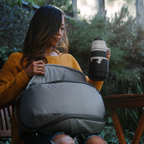 [REFURBISHED] Peak Design Everyday Backpack Zip 20 Liter - Ash (Hellgrau)