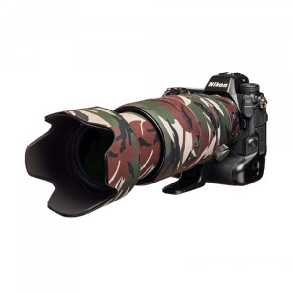 Easycover Lens Oak Objektivschutz für Nikon Z 100-400mm f/4.5-5.6 VR S - Green Camouflage