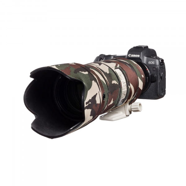 Easycover Lens Oak Objektivschutz für Canon EF 70-200mm f/2.8 IS II USM Grün Camouflage