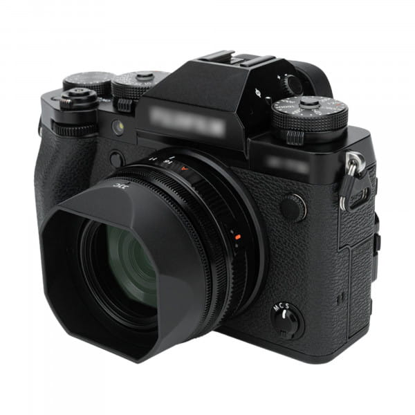 JJC Magnet Gegenlichtblende für Fujifilm XF 23mm und XF 27mm F2.8 Schwarz