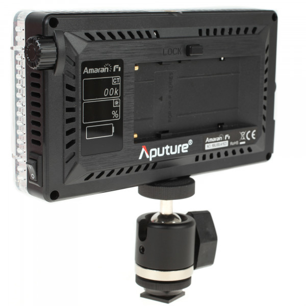 Aputure AL-F7 Bi-Color-LED-Videoleuchte mit 1500 Lux Lichtleistung und CRI 95