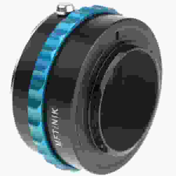 Novoflex Adapter für Nikon-F-Objektiv an Micro-Four-Thirds-Kamera - mit Blendenring