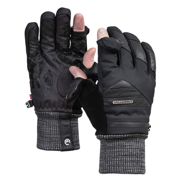 VALLERRET Markhof Pro V3 Fotohandschuhe Schwarz