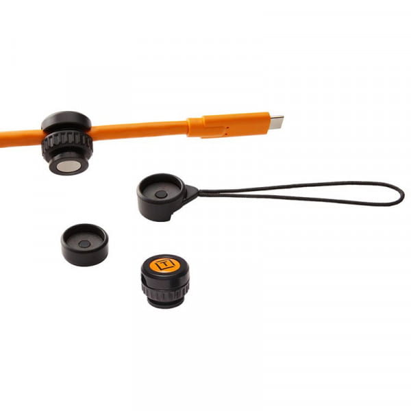 Tether Tools Starter Tethering Kit (USB-C auf USB-C, 4,6 m, Orange + Zubehör)