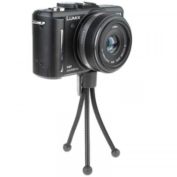 Enjoyyourcamera Ministativ für kleine Kameras - z.B. für DSLM-Kamera, Digitalkamera, ActionCam oder