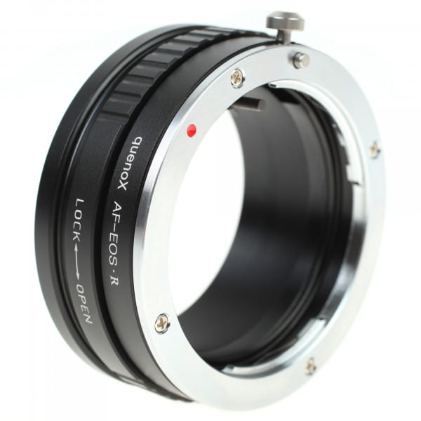 Quenox Adapter für Sony-A-Mount-Objektiv an Canon-EOS-R-Kamera