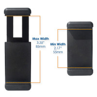 Tether Tools Rock Solid LoPro Phone Mount Adapter Smartphone-Halterung mit 1/4 Zoll Schraube