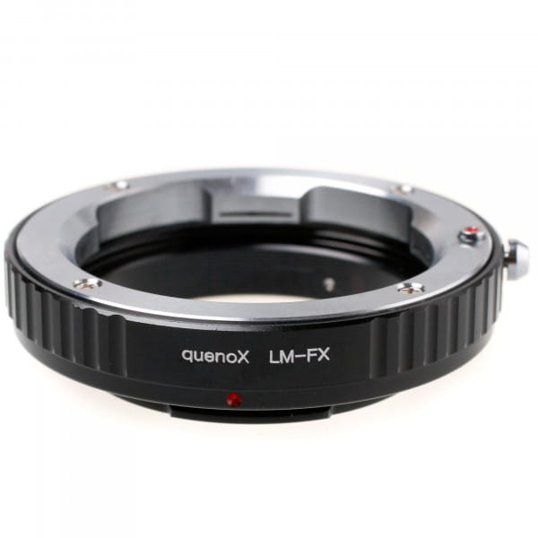Quenox Adapter für Leica-M-Objektiv an Fuji-X-Mount-Kamera