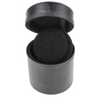 Quenox Retro-Objektivköcher in Lederoptik 97 x 80 mm (64 x 70 mm) - z.B. für Systemkamera-Objektiv,