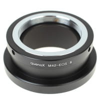 Quenox Adapter für M42-Objektiv an Canon-EOS-R-Kamera
