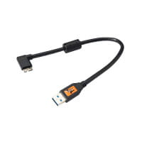 Tether Tools TetherPro SuperSpeed USB-Datenkabel für USB 3.0 an USB 3.0 Micro-B - 0,3 m, rechtsgewin