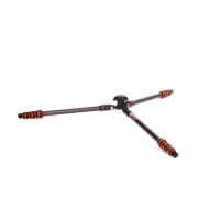 3 Legged Thing PUNKS BILLY 2.0, Carbonstativ mit Airhed Neo 2.0 - Schwarz-Orange