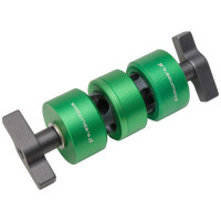 9.Solutions 5/8 Dual Gag Doppel-Stangenklemme geschlossen für Montagestangen (16 & 10 mm)