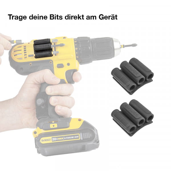 Spider Tool Holster BitGripper Set - Schrauberbit-Halterungs-Set